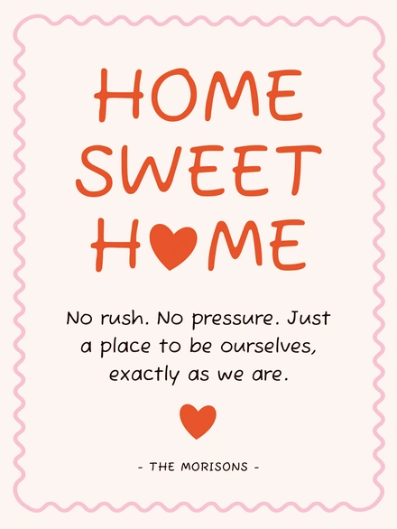 Home Sweet Home Design