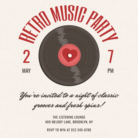 Music Party Event
