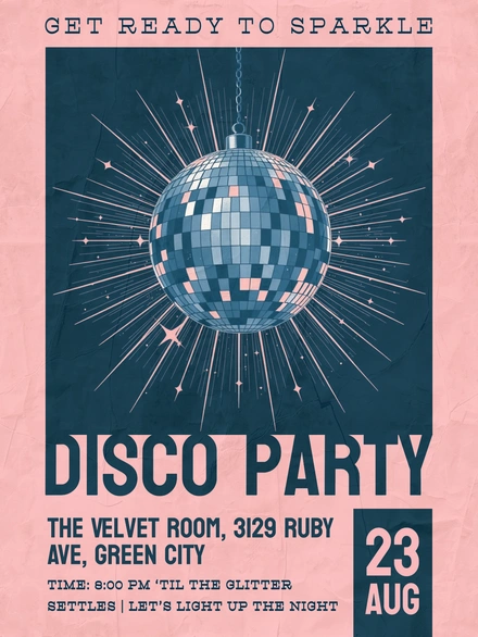 Disco Party Event