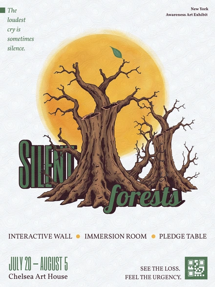 Silent Forests Awareness Art Exhibit