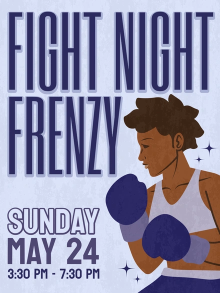 Boxing Event Poster