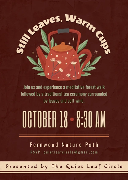 Meditative Forest Walk and Tea Ceremony