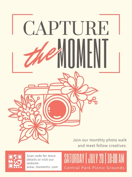 Photography Event Invitation