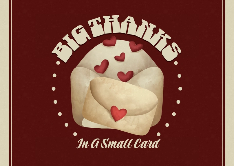 Thank You Card