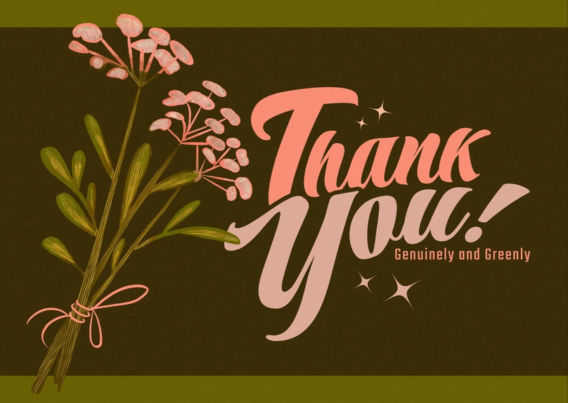 Thank You Message