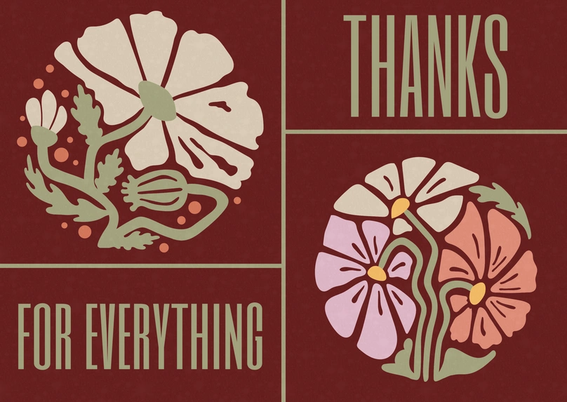 Expression of Gratitude