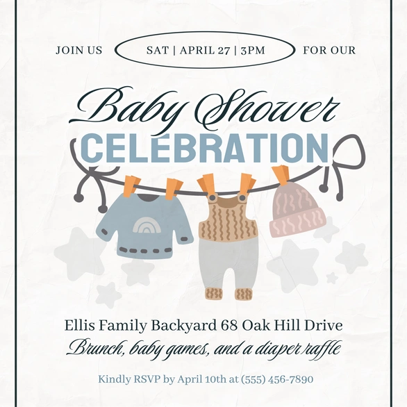 Baby Shower Invitation