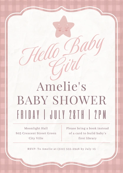 Amelie's Baby Shower