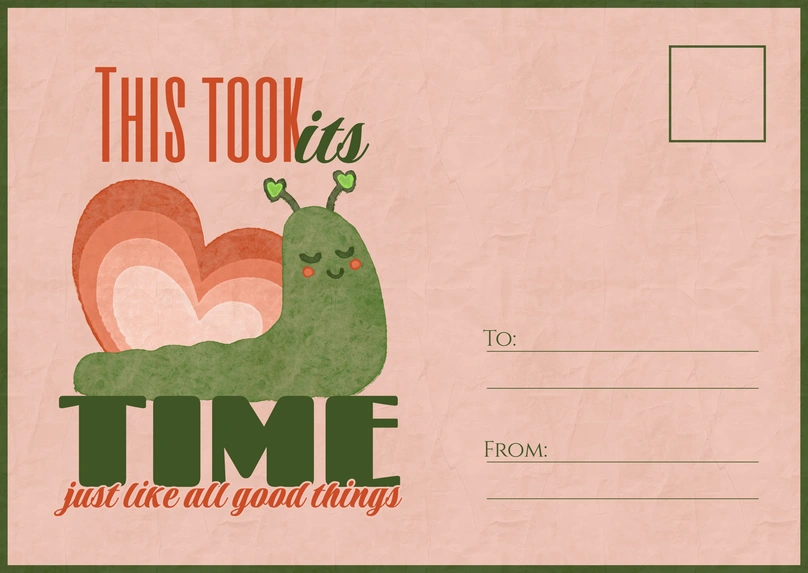 Illustrated Postcard