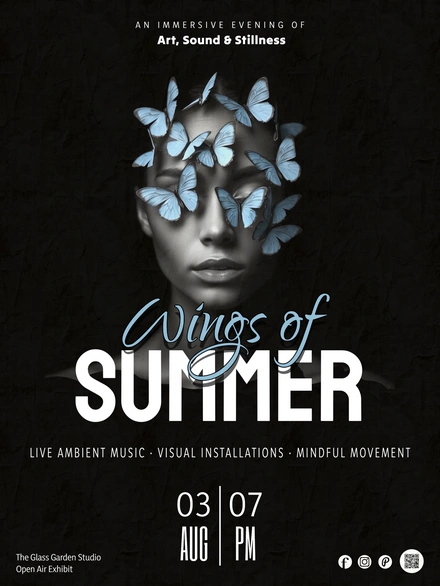 An immersive evening featuring art, sound, and stillness
