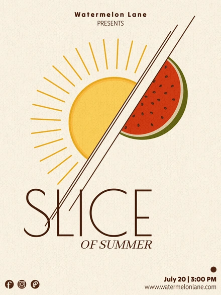 Summer event promotion