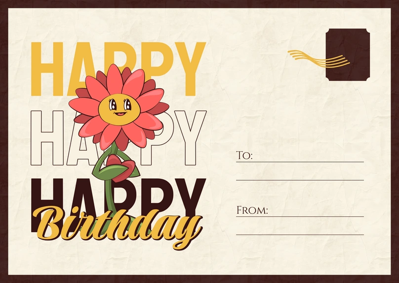 Birthday Greeting Card