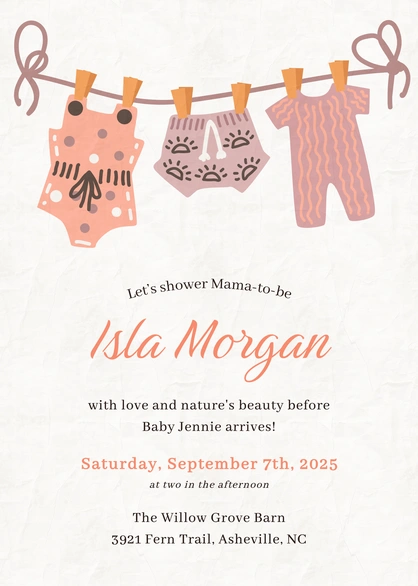 Baby Shower Event