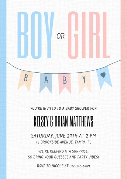 Baby Shower Invitation