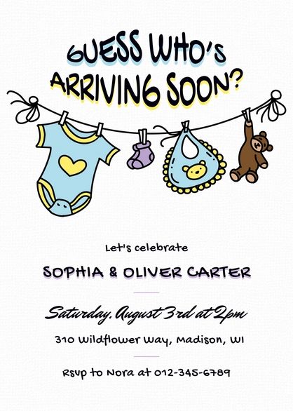 Baby Shower Invitation