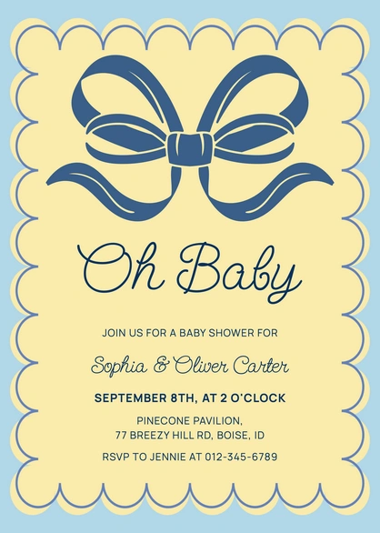 Baby Shower Invitation