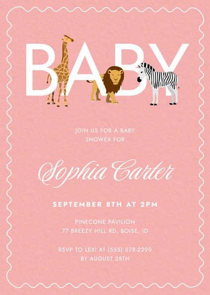 Baby Shower Invitation