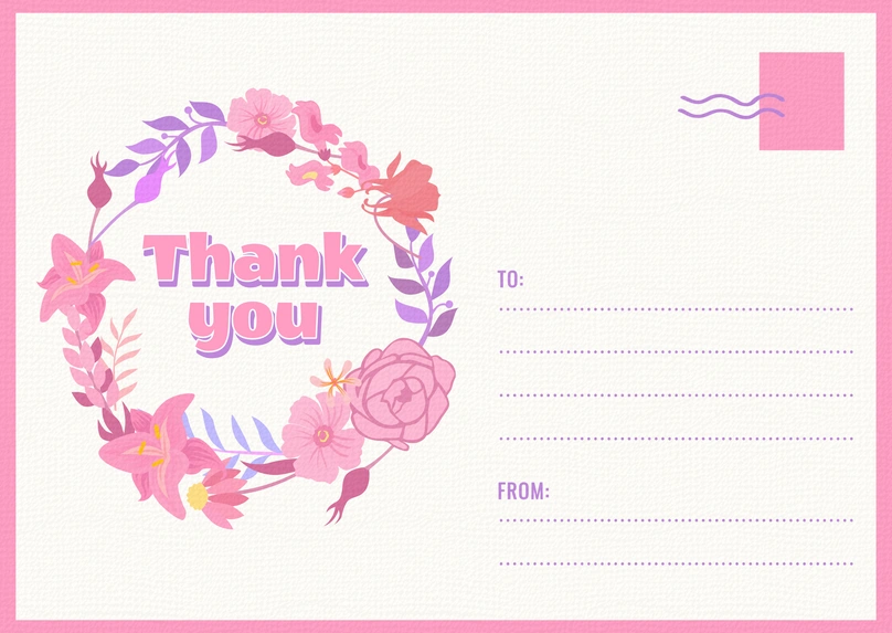 Thank You Card