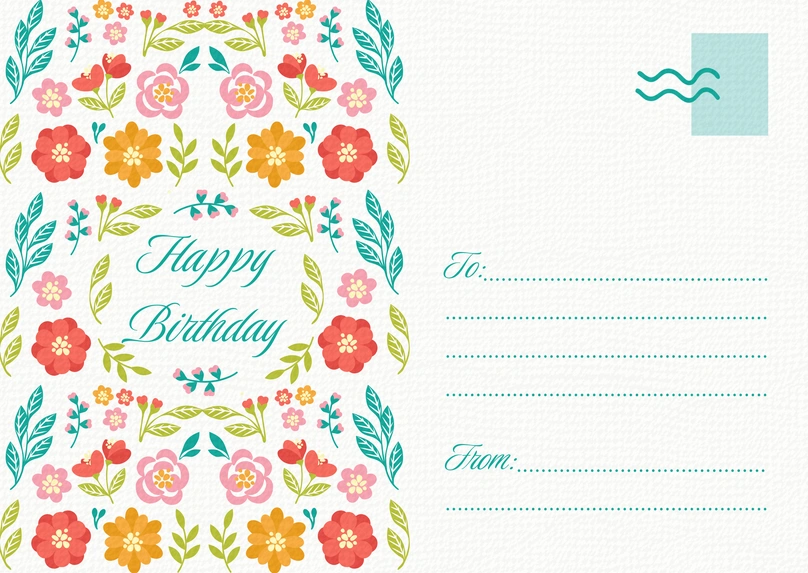 Birthday Greeting Card