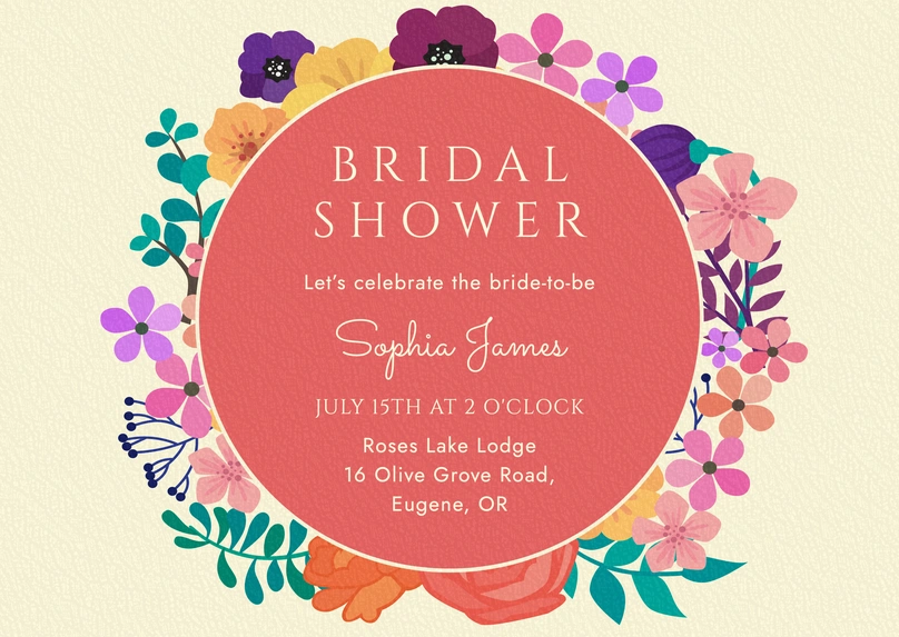 Bridal Shower Event