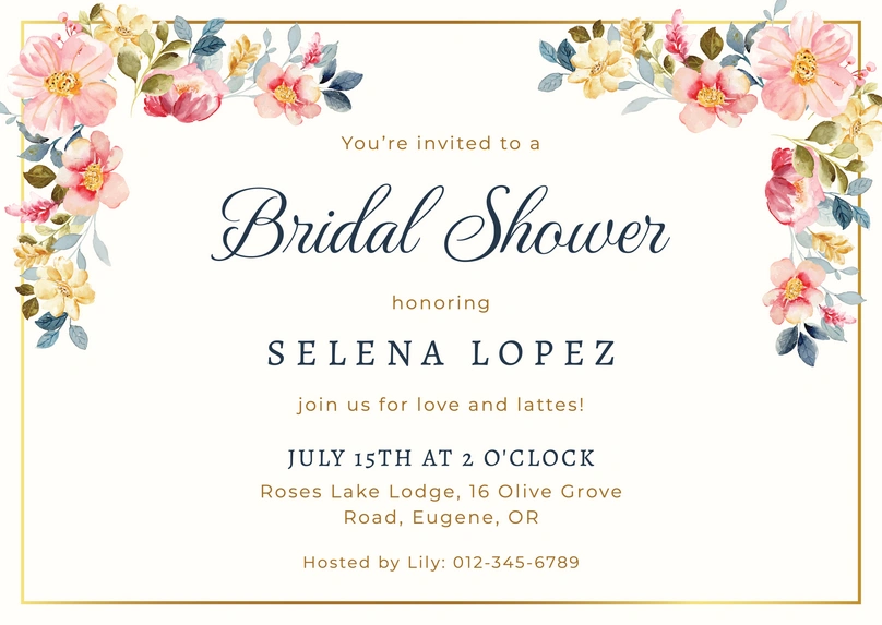 Bridal Shower Event