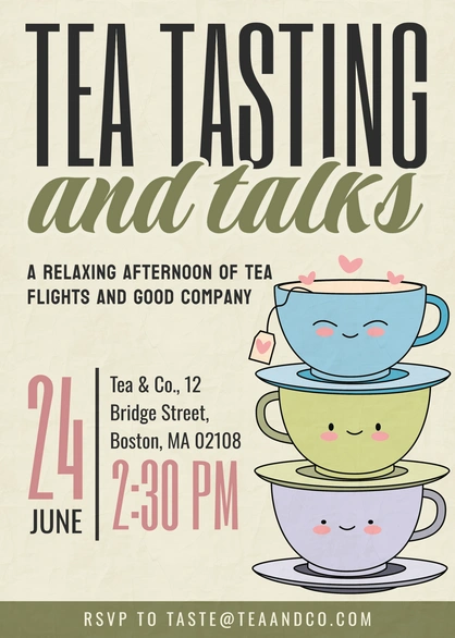 Tea Tasting Event