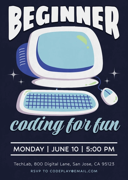 Coding Event Announcement