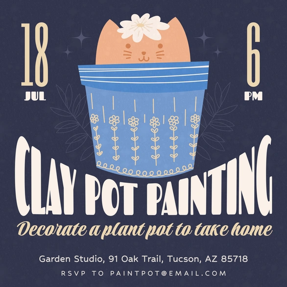 Clay Pot Painting