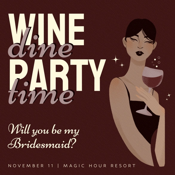 Invitation to a Bridesmaid Party