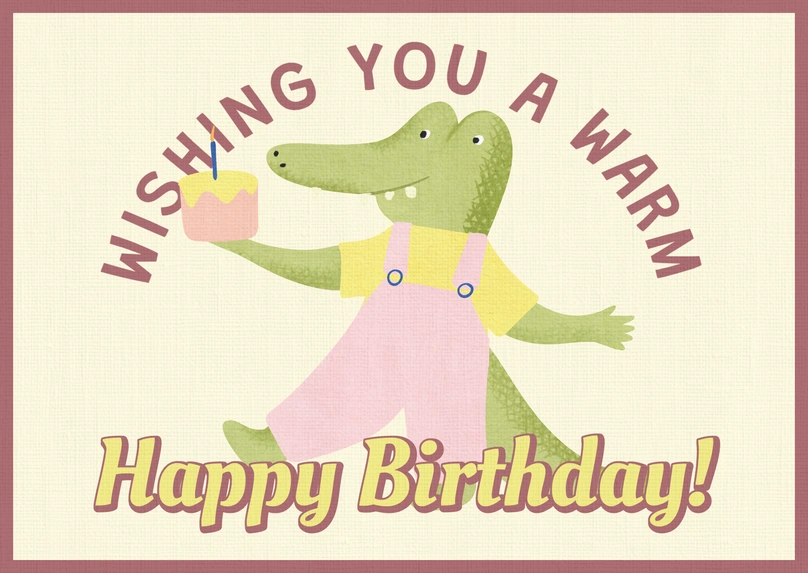 Birthday Greeting Card