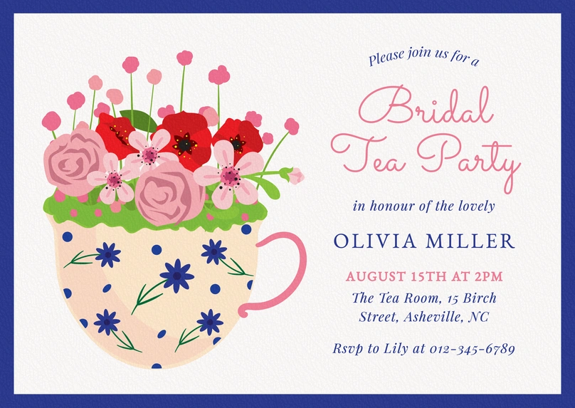 Bridal Tea Party