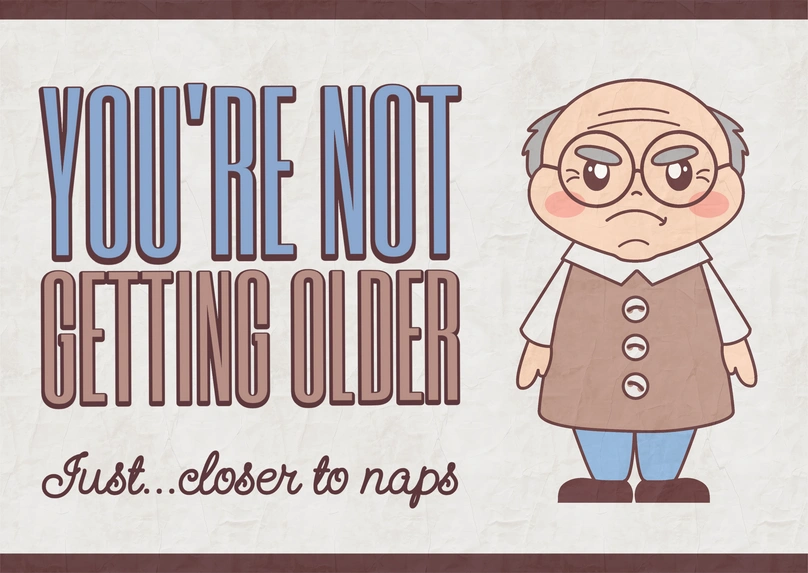Aging with humor