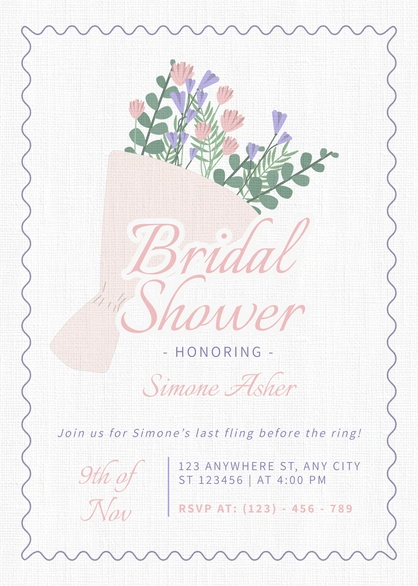 Bridal Shower Invitation