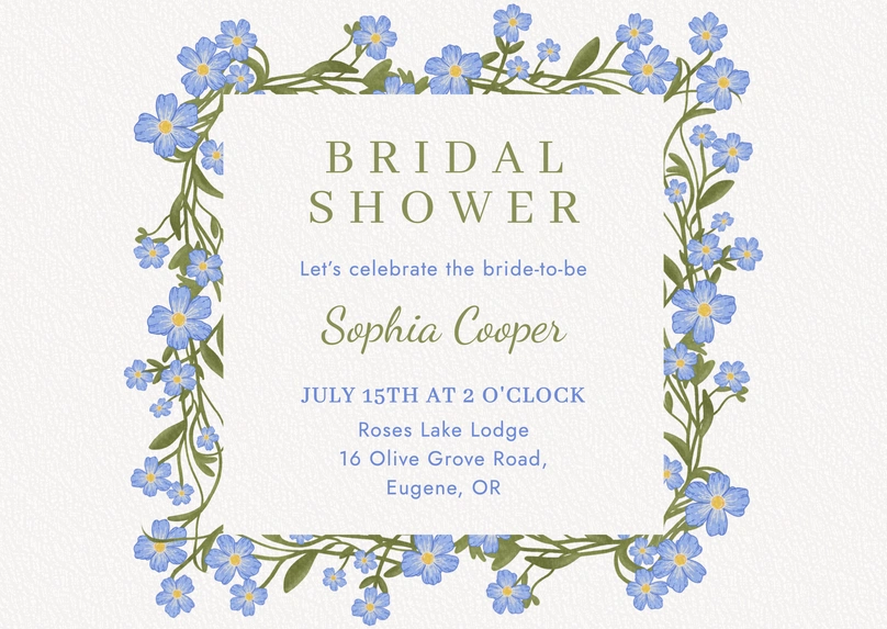 Bridal Shower Event