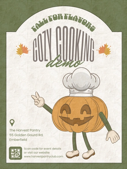 Cooking Event Poster