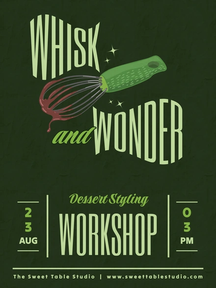 Dessert Styling Workshop
