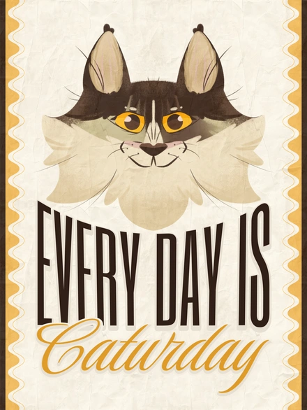 Cat poster