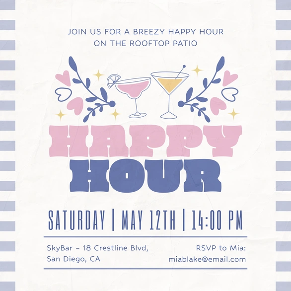 Invitation to Happy Hour