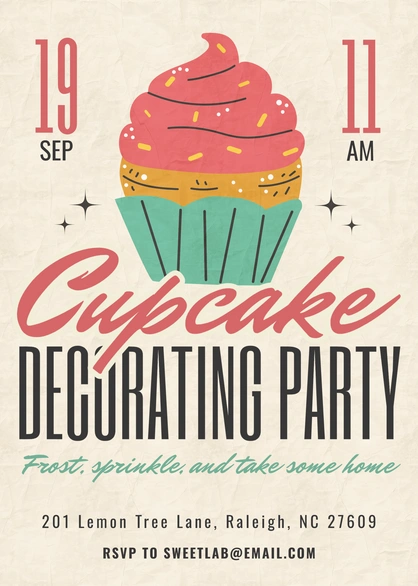 Cupcake Decorating Party