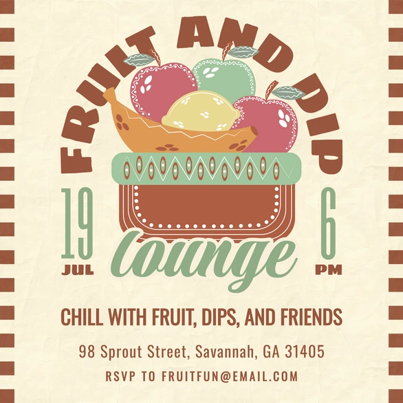 Social Gathering Invitation