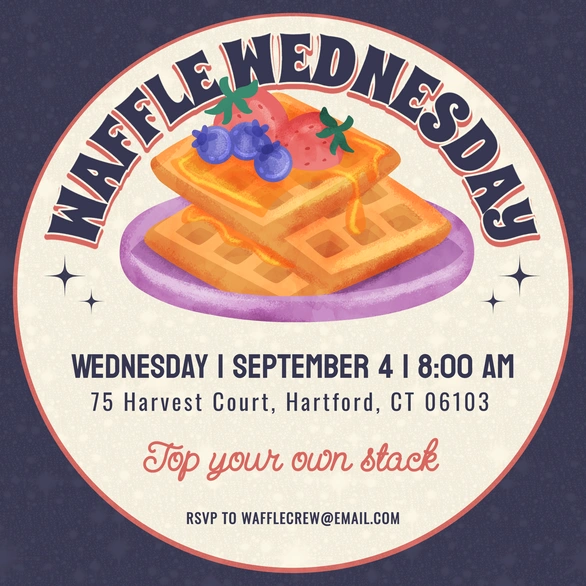 Waffle Wednesday Breakfast Event