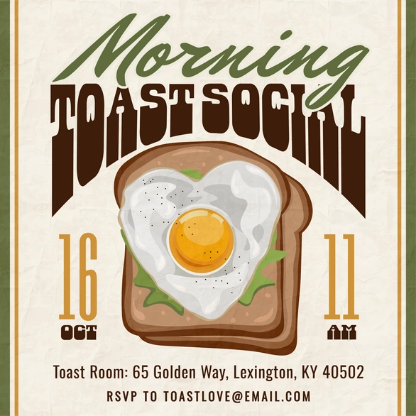 Breakfast Social Event