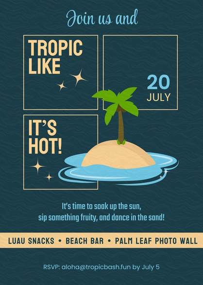 Summer Event Invitation