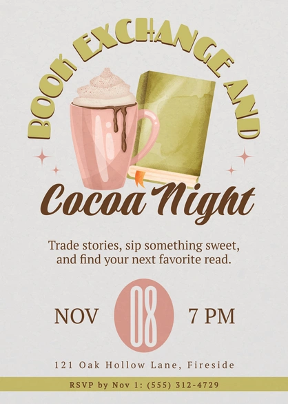 Social Gathering Invitation
