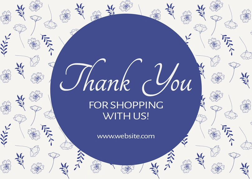Thank You Card