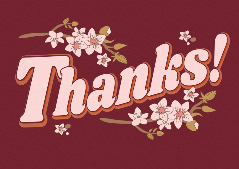 Thank You Card