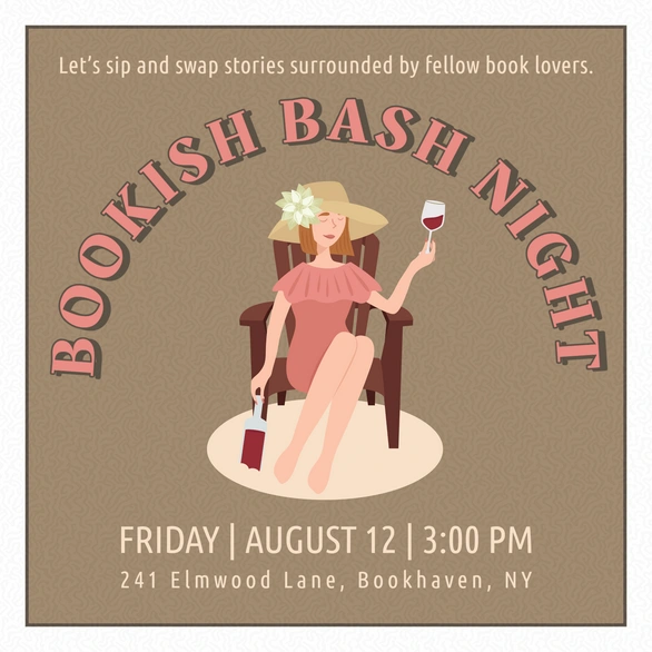Bookish Bash Night