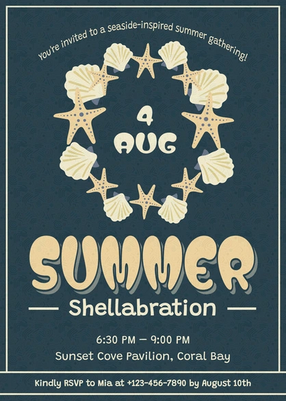 Summer Party Invitation