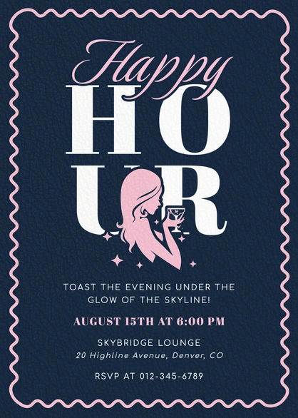 Invitation to Happy Hour