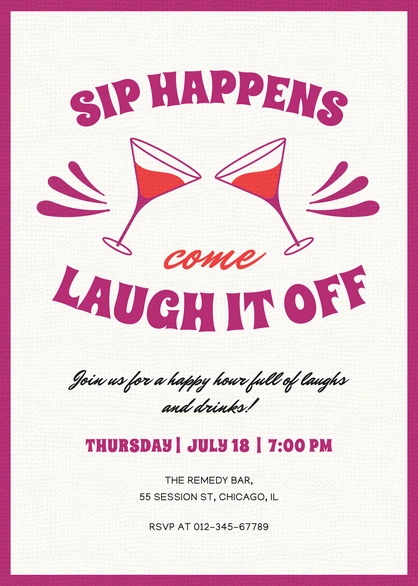 Social Event Invitation